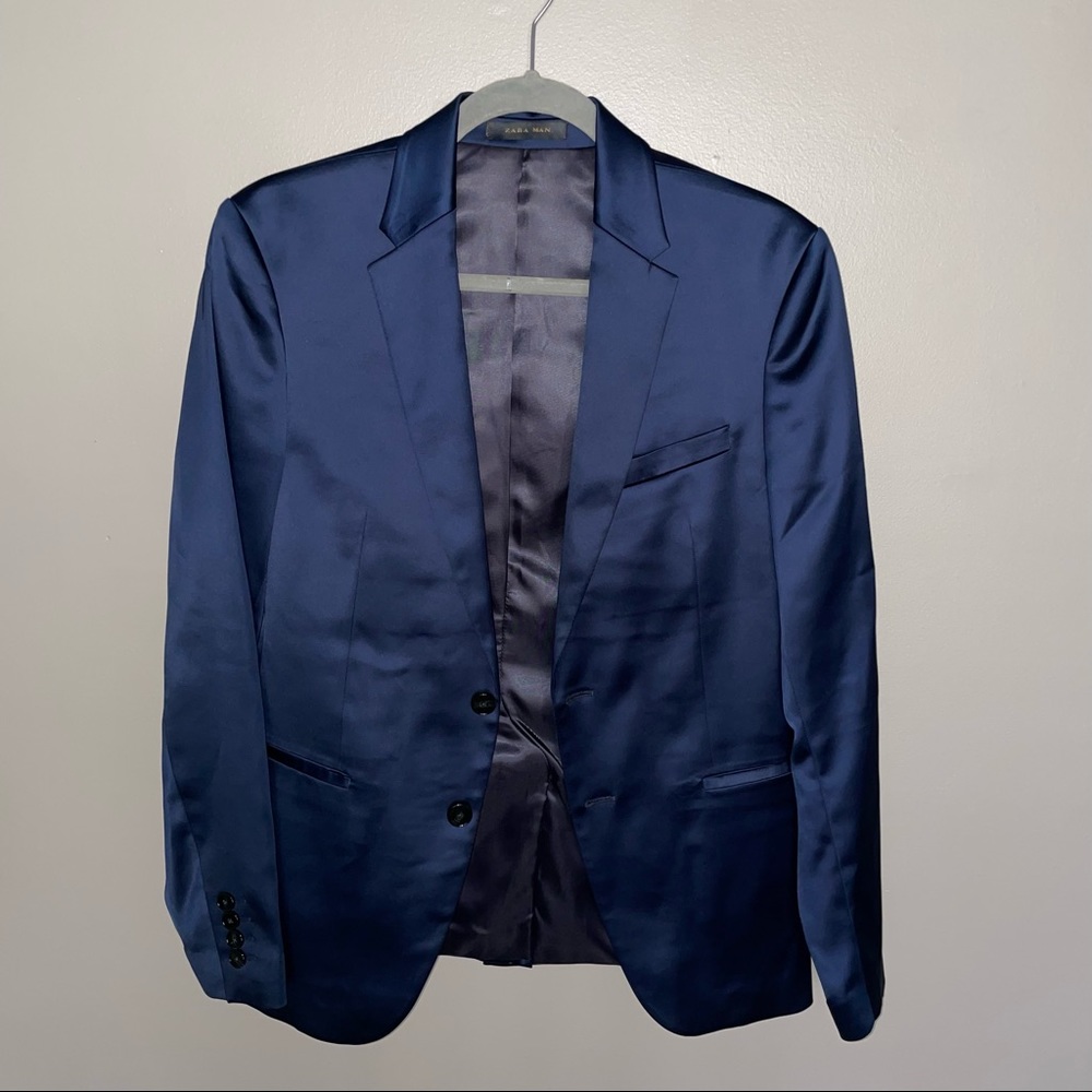 Satin blazer